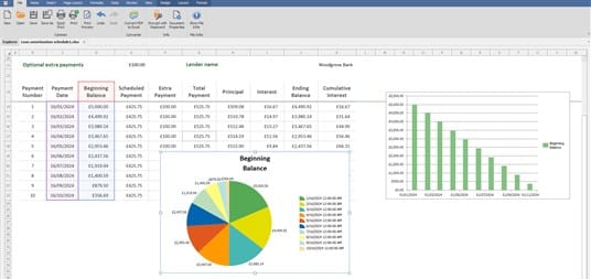 XLSX Spreadsheet spreadsheet view - Windows Excel viewer screenshot
